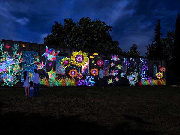 Fête des Lumières 2022 : Caché dans la Ville, au parc Blandan © Theoriz Studio