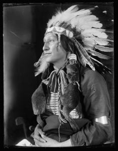 Joe Black Fox, un Indien Sioux du Buffalo Bill's Wild West © Library of Congress Prints and Photographs Division Washington, D.C.