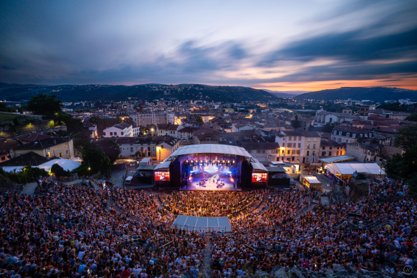 Ambiance de concert pendant le festival Jazz à Vienne © Arthur Viguier