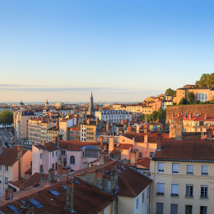 Panorama sur Lyon depuis la colline de la Croix-Rousse © Sander van der Werf / Shutterstock